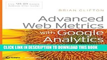New Book Advanced Web Metrics with Google Analytics