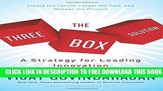 Collection Book The Three-Box Solution: A Strategy for Leading Innovation