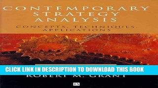 Collection Book Contemporary Strategy Analysis, Fourth Edition