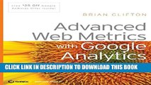New Book Advanced Web Metrics with Google Analytics