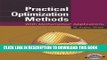 New Book Practical Optimization Methods: With MathematicaÂ® Applications