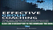 New Book Effective Group Coaching: Tried and Tested Tools and Resources for Optimum Coaching Results