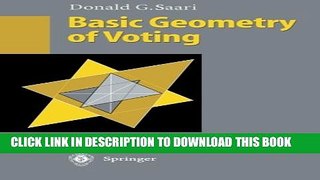 New Book Basic Geometry of Voting