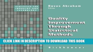 New Book Quality Improvement Through Statistical Methods