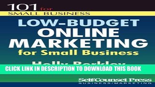 Collection Book Low-Budget Online Marketing (101 for Small Business Series)