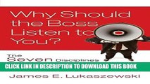 Collection Book Why Should the Boss Listen to You?: The Seven Disciplines of the Trusted Strategic