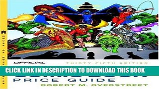 New Book The Official Overstreet Comic Book Price Guide, Edition #35