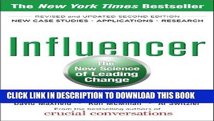 Collection Book Influencer: The New Science of Leading Change, Second Edition