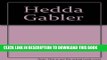 New Book Hedda Gabler