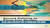 Collection Book Apple Pro Training Series: Sound Editing in Final Cut Studio