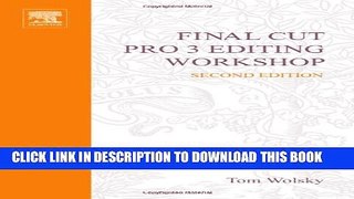 Collection Book Final Cut Pro 3 Editing Workshop