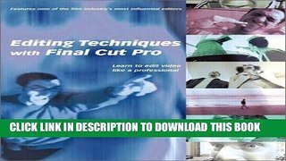Collection Book Editing Techniques with Final Cut Pro