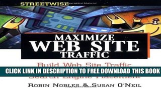 New Book Streetwise Maximize Web Site Traffic
