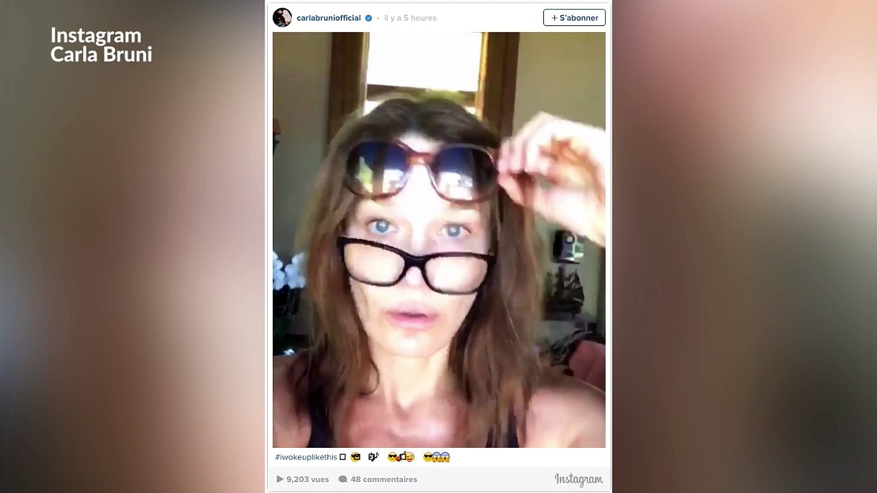Carla Bruni a-t-elle craqué sur Instagram? "Aïe aïe aïe aïe aïe aïe aïe aïe aïe"