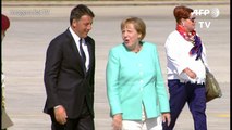 Hollande, Merkel e Renzi se reúnem para fortalecer UE