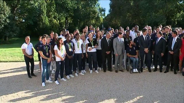 JO - Tous sports : La délégation française des JO reçue à l'Elysée