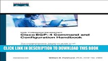 New Book Cisco BGP-4 Command and Configuration Handbook (CCIE Professional Development)