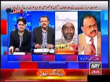 MQM Leader-Altaf Hussain-Abuses ARY Anchor Sabir-Shakir in a Live-Show