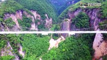 Vértigo con altura: El puente de cristal más alto del mundo