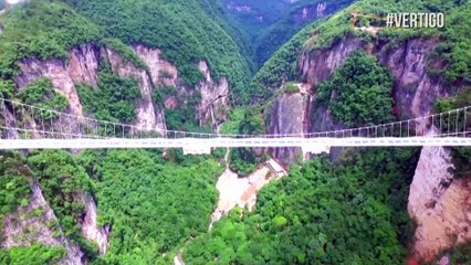 Vértigo con altura: El puente de cristal más alto del mundo