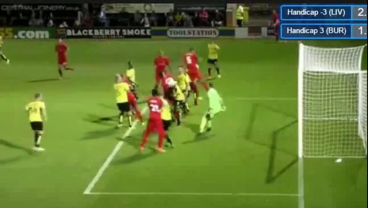 Tom Naylor Own Goal - Burton Albion vs Liverpool 0-3 EFL 23 8 2016