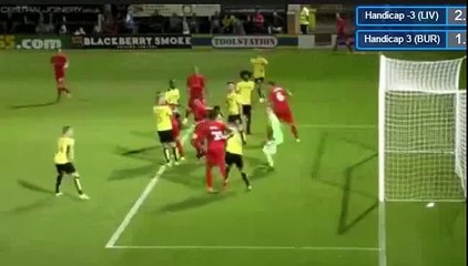 0-3 Tom Naylor Own Goal - Burton Albion vs Liverpool 0-3 EFL 23/8/2016 HD
