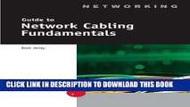 New Book Guide to Network Cabling Fundamentals