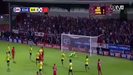 Daniel Sturridge Second Goal - Burton Albion vs Liverpool 0-5 EFL 23_8_2016 HD