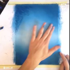 A 17 ans, il fait des merveilles avec la peinture