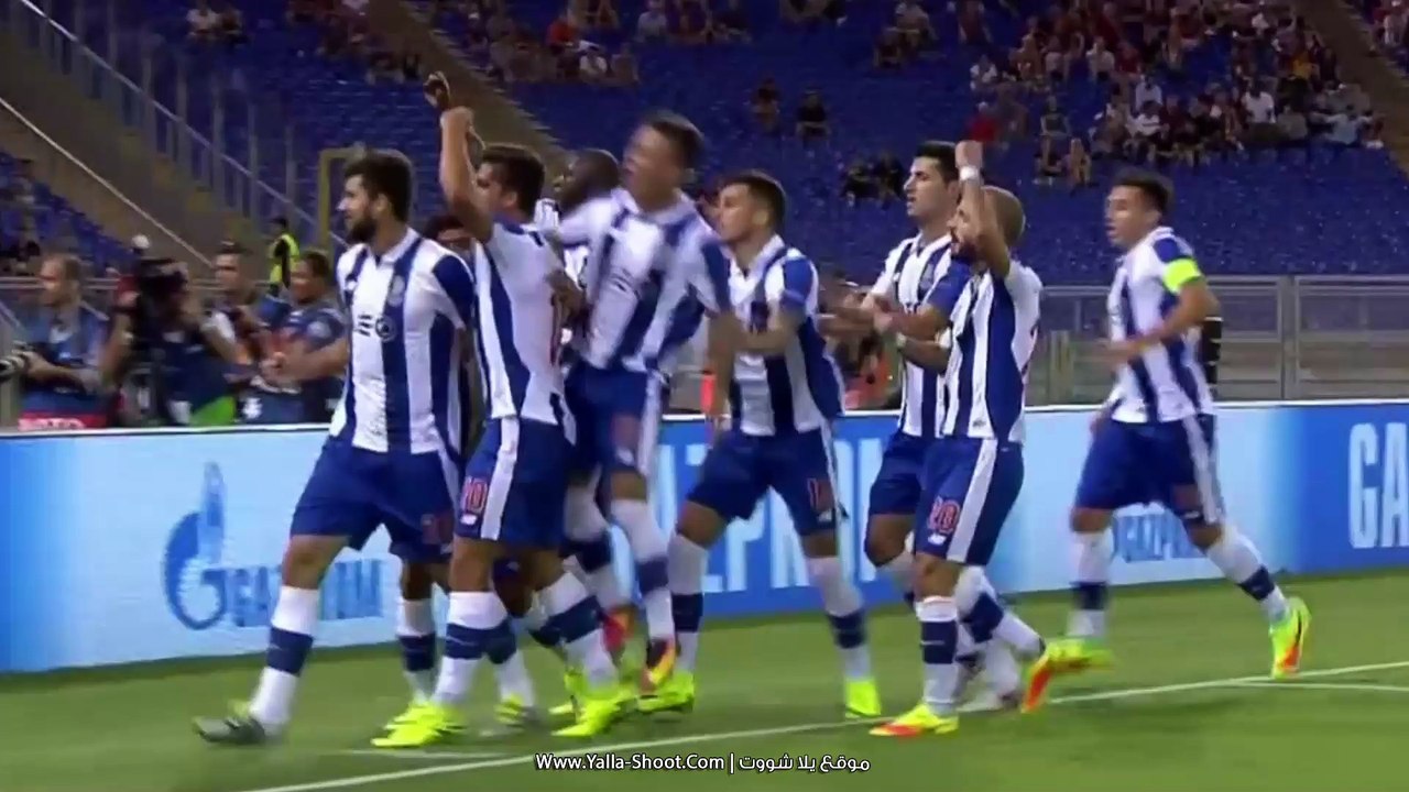 اهداف مباراة روما وبورتو 0-3