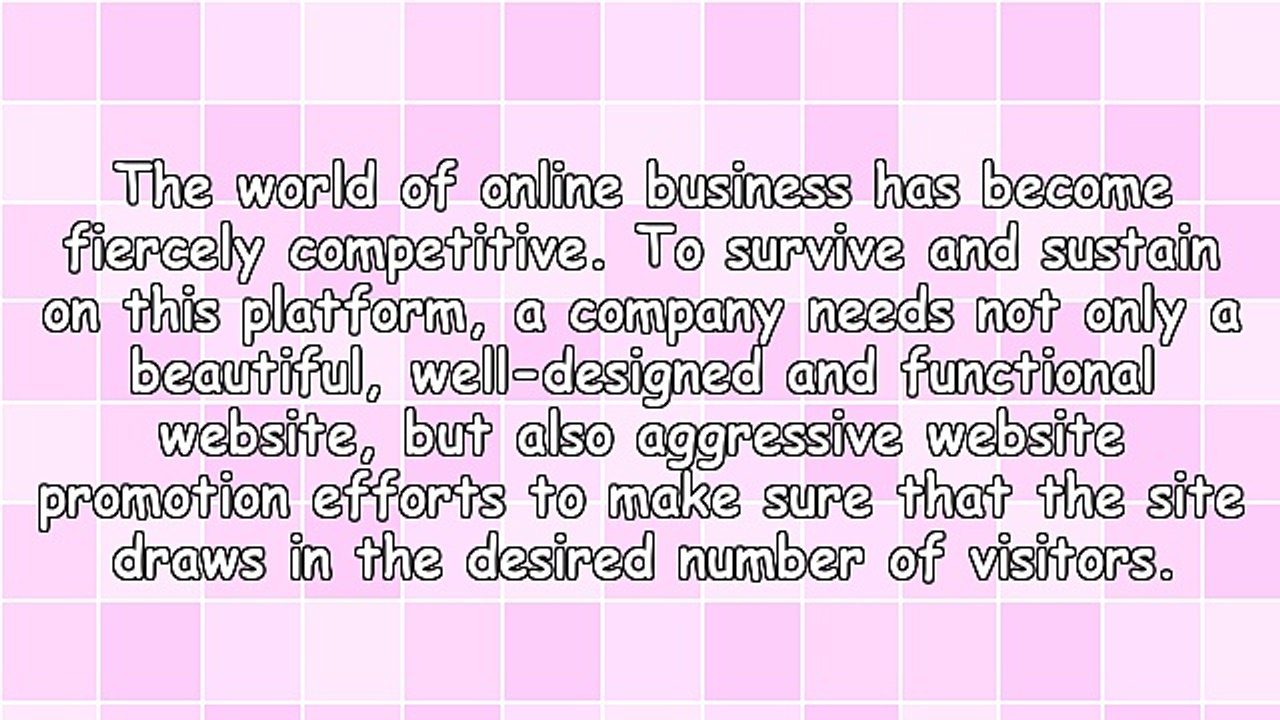 Aggressive Site Promotion Techniques Are A Must To Ensure Online Business Success