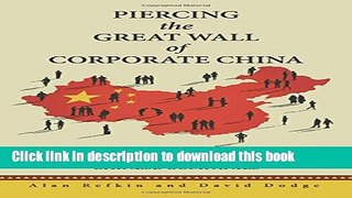 [PDF] Piercing the Great Wall of Corporate China Full Colection