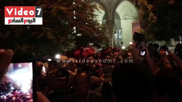 جنازة عسكرية لشهيد القوات المسلحة بمسقط رأسه بالمحلة