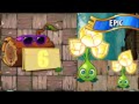 Plants vs. Zombies 2 - Epic Quest: Rescure the Gold Bloom! - Stage 6 [4K 60FPS]