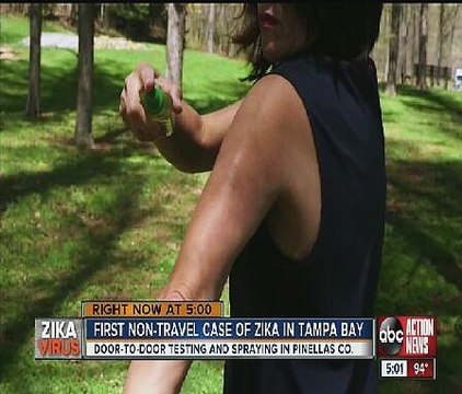 Pinellas County Non Travel Zika