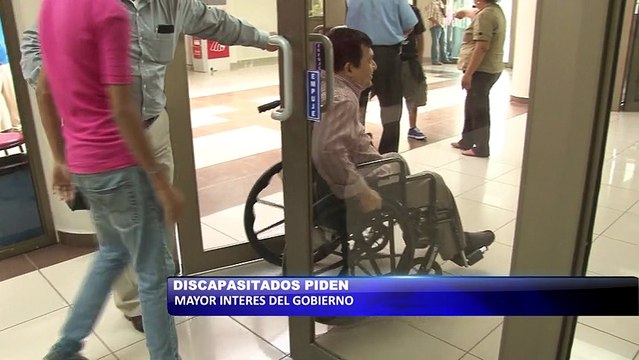 Discapacitados piden mas apoyo del gobierno