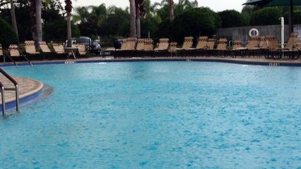 Rain Sun City Center, pool side. 8/23/16