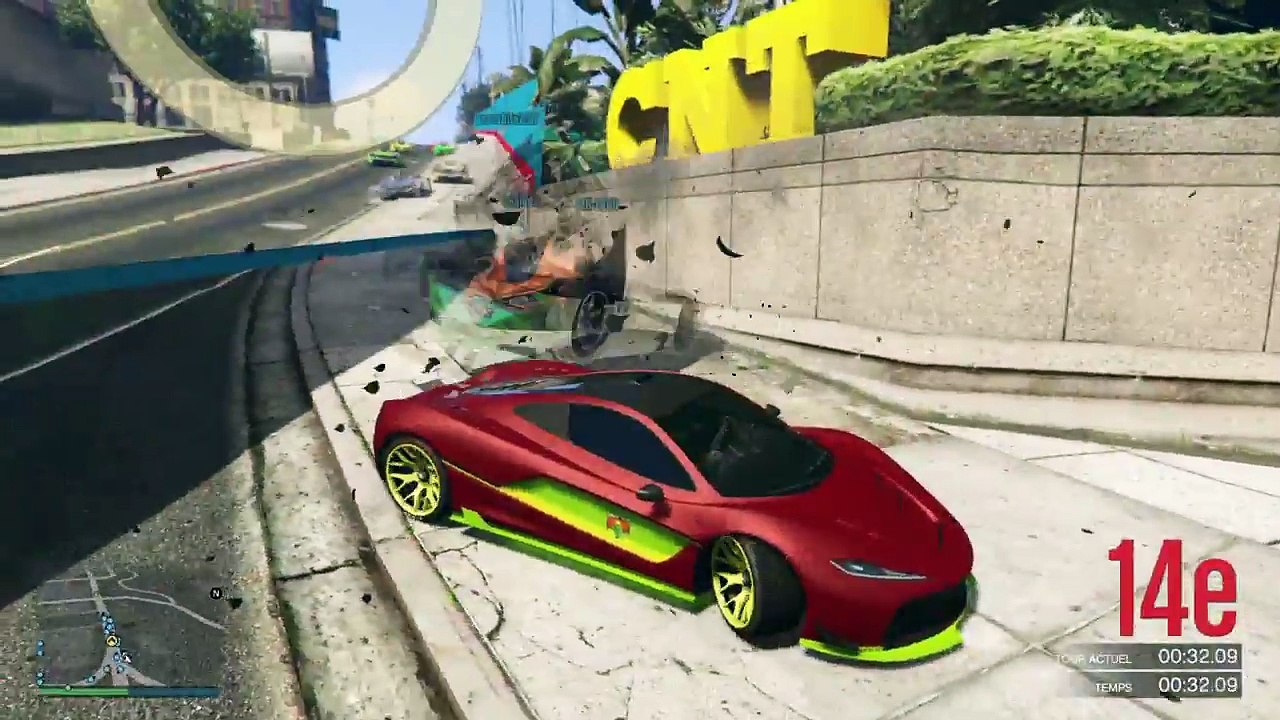 GTA 5 ONLINE casse-cou red loop challenge