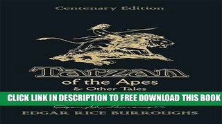 New Book Tarzan of the Apes   Other Tales: Centenary Edition