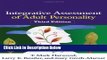 [Best] Integrative Assessment of Adult Personality, Third Edition Free Books