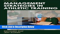 [Best Seller] Management Strategies in Athletic Training-4th Edition (Athletic Training Education)