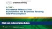 [Best Seller] ACSM s Resource Manual for Guidelines for Exercise Testing and Prescription (Ascms