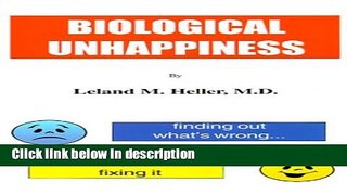 [Get] Biological Unhappiness Free New