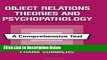 [Best] Object Relations Theories and Psychopathology: A Comprehensive Text Online Books