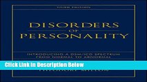 [Get] Disorders of Personality: Introducing a DSM / ICD Spectrum from Normal to Abnormal Free New