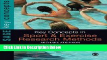 [Best Seller] Key Concepts in Sport and Exercise Research Methods (SAGE Key Concepts series)