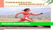 [Best Seller] Therapeutic Kinesiology: Musculoskeletal Systems, Palpation, and Body Mechanics