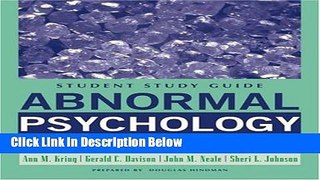 [Get] Abnormal Psychology, Study Guide Free New