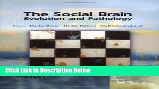 [Best] The Social Brain: Evolution and Pathology Online Books
