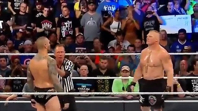 Brock lesnar vs Randy orton WWE Summerslam 2016 part 13 || 21 august 2016